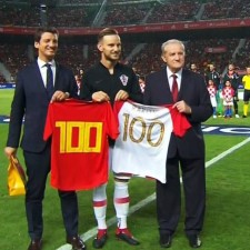Rakitić slavi 100 utakmica za Hrvatska